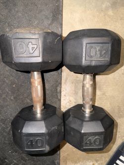 40lb dumbbells