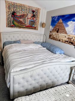 King Bedframe, Mattress Set