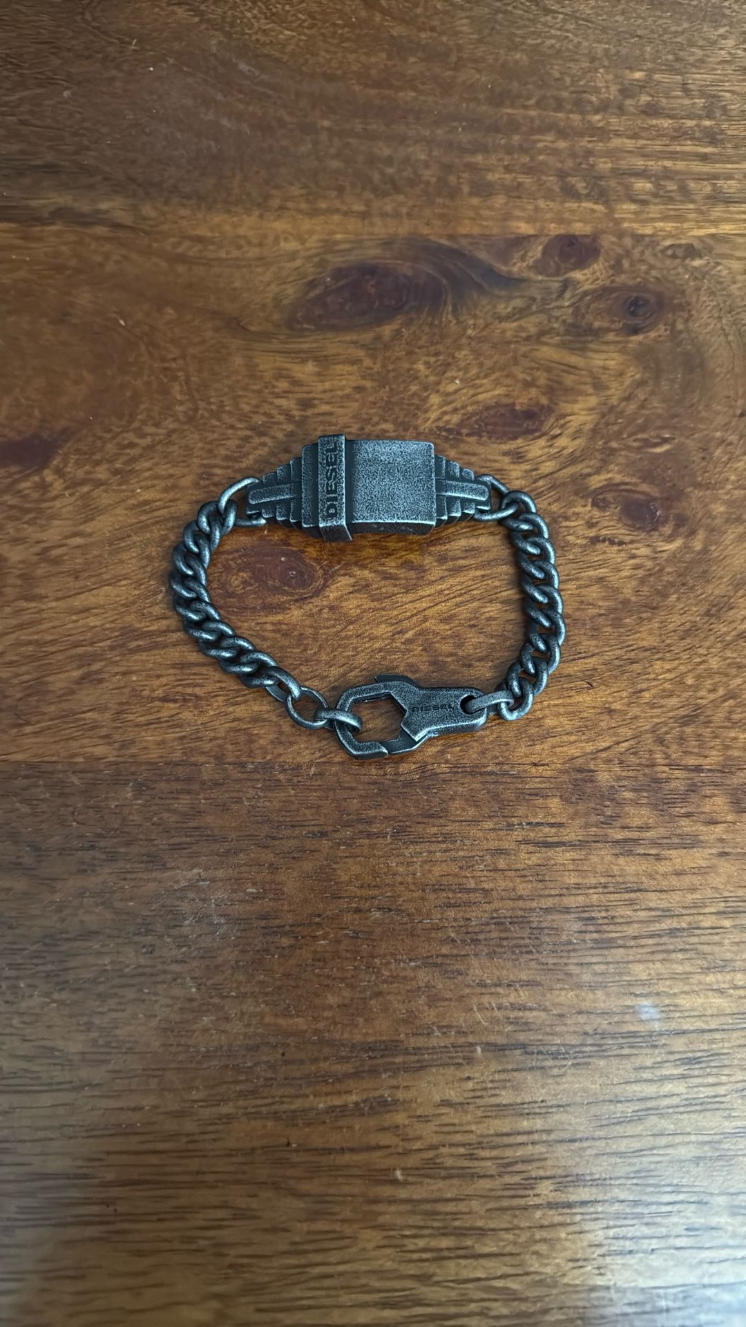 Rare, Diesel Men’s Bracelet Gunmetal