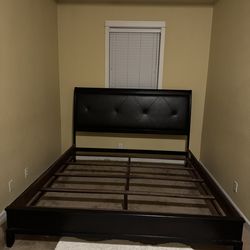 King size bed frame $50