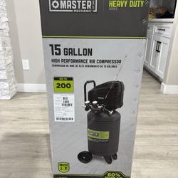 Master Mechanic Air Compressor