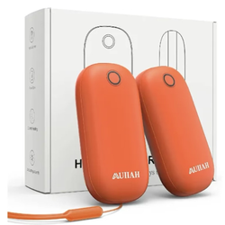 6000mAh  Electric Hand Warmers Rechargeable 2 Pack Dual-Sided Heating Warmth Orange NEW  Get ready for your winter vacation with the AUIIAH Hand Warme