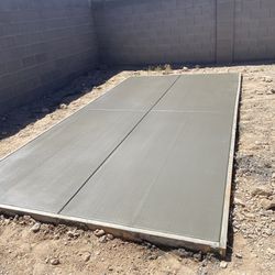 Concrete Slab For Shed 