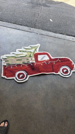 Christmas rug