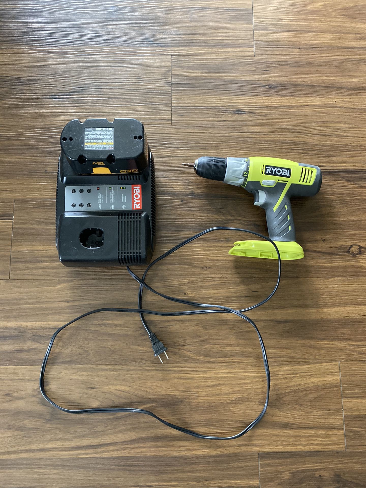 Ryobi Power Drill and Charger
