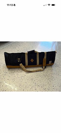 NEW! Tama Powerpad Designer Collection Percussion Bag Black/Tan Handle & Strap