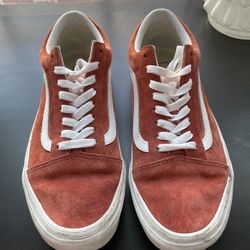 Mens Vans Brick Red Size 8 Used 