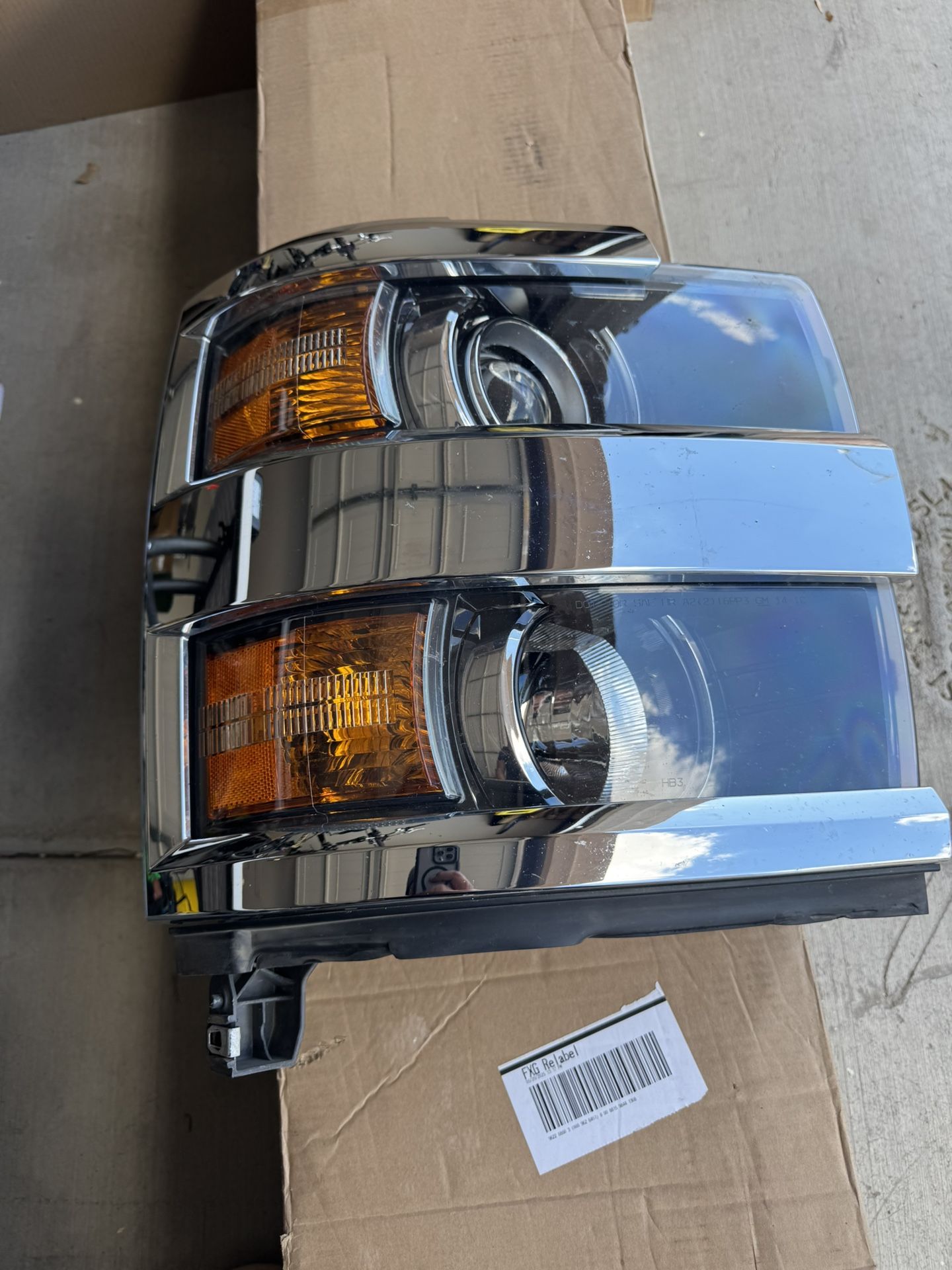 2015 Silverado 2500HD Headlight