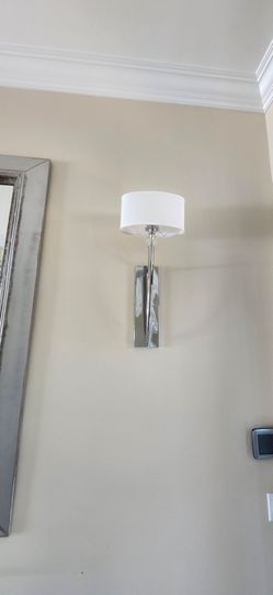Chrome Sconces