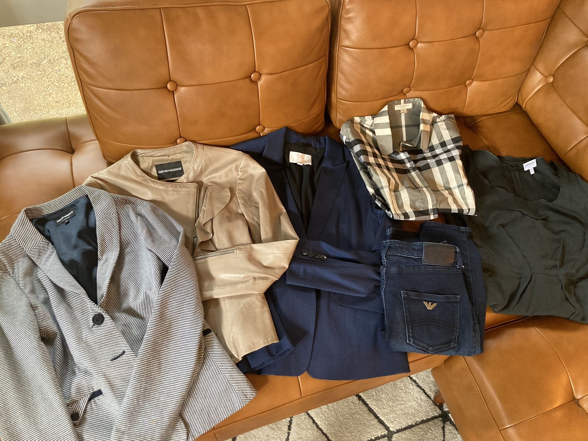 Women’s Designer Clothes Burberry Armani Hugo Boss Size 6