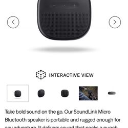 Bose Sound link Micro