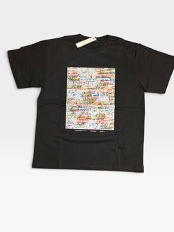 Purple Brand Graphic T-Shirt Black
