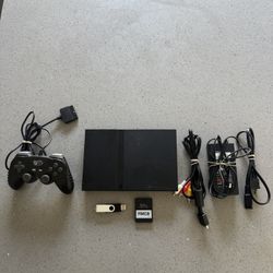 PlayStation 2 Slim black – Loaded with games