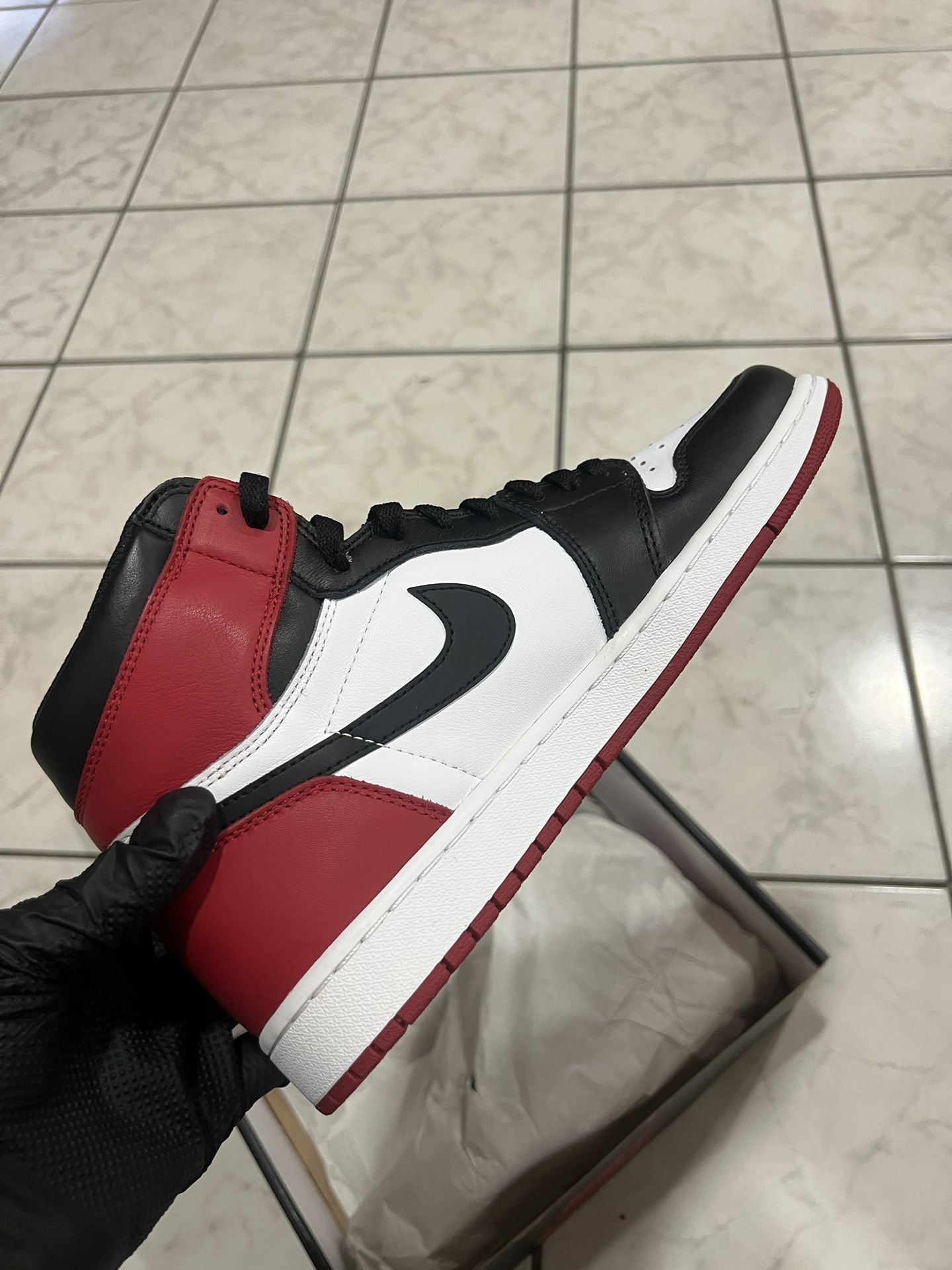 Jordan 1 Retro Black Toe Sz.10