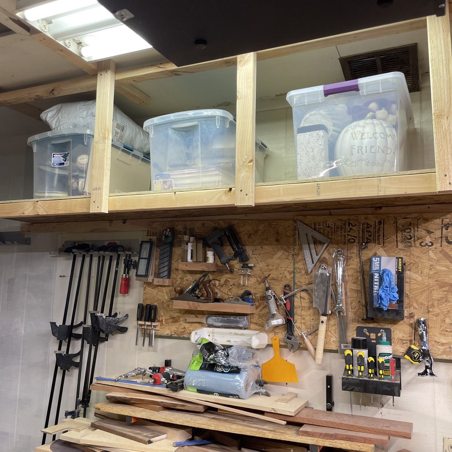 Garage Shelves - Custom Built (Installation Included)