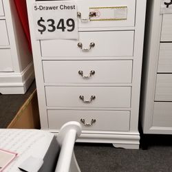 Brand New White Chest Of Drawers