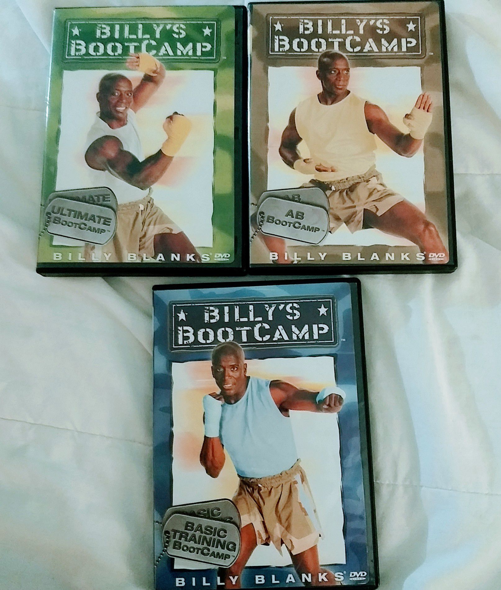 Set Of 3 Billys Bootcamp Dvd's
