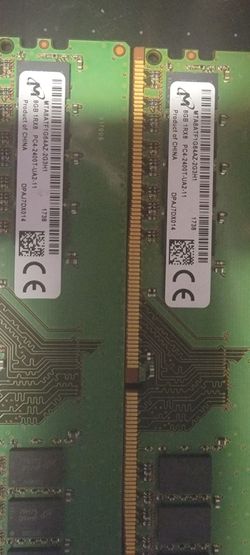2 x  8GB DDR4 RAM