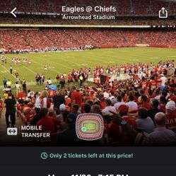 Cheap Chiefs vs Eagles Tickets