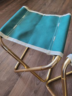 Foldable Chair Ottoman Table Stand Thumbnail