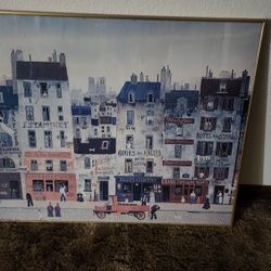 Michel DelaCroix Framed Poster Print 