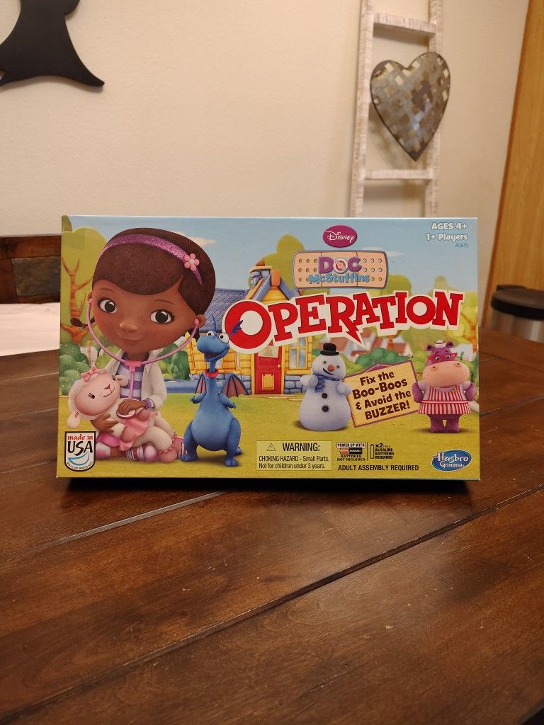 Disney Doc McStuffins Operation Game