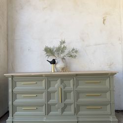Beautiful Sage Green Drexel Dresser