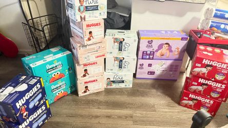 Diapers size 3/4/6