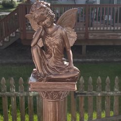 Bronze Resin Statue. 