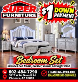 Queen bedroom set