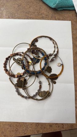 assorted Alex and Annie bracelets approximately 14