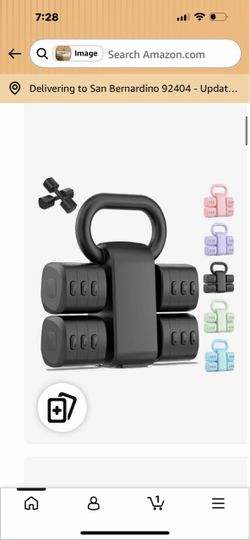 2-in-1 Adjustable Dumbbell Set, 4-Level Weights for Women Convertible Dumbbell & Kettlebell,Adjustable 2.2-5.5lb Each,Quick-Change Button,Compact for 