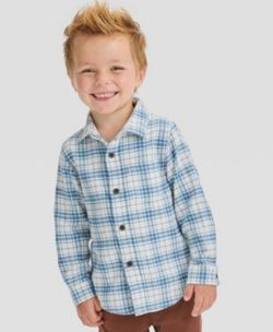 Flannel boy long sleeve / 4t / Cat and Jack /