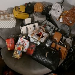 Women's Purses And Men Bags