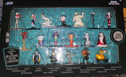 Jada Nano Metalfigs Nightmare Before Christmas 18-Pack