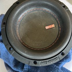 Memphis Mojo 6.5 Inch Subwoofer. 4 Ohm DVC. 