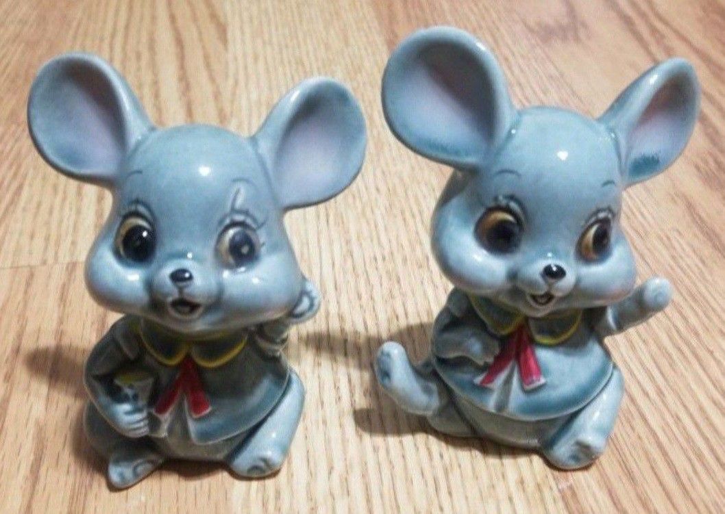 Collectible Small Mouse Figurines 