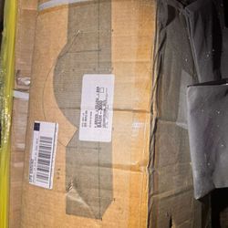 M- (New in Box)Large Metal Chicken Coop, 3-Room Dome-Roof Poultry Pen, Large Hen Run Enclosure, Walk-in Galvanized Duck Rabbit Cage House, $165