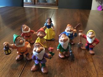 Rubber Snow White Characters