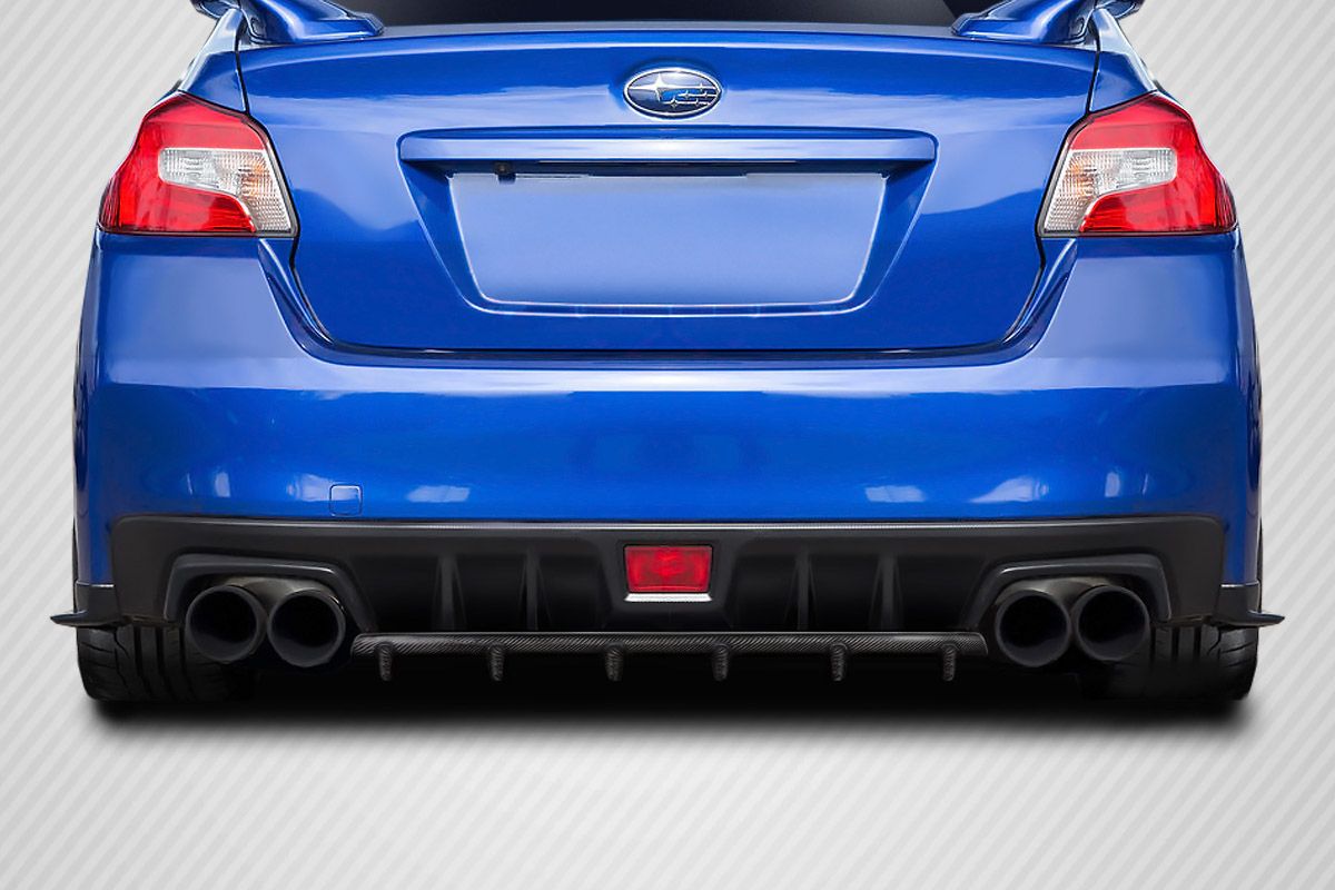 Blemished 2015-2021 Subaru WRX STI Carbon Creations C Speed Style Rear Diffuser - 1 Piece