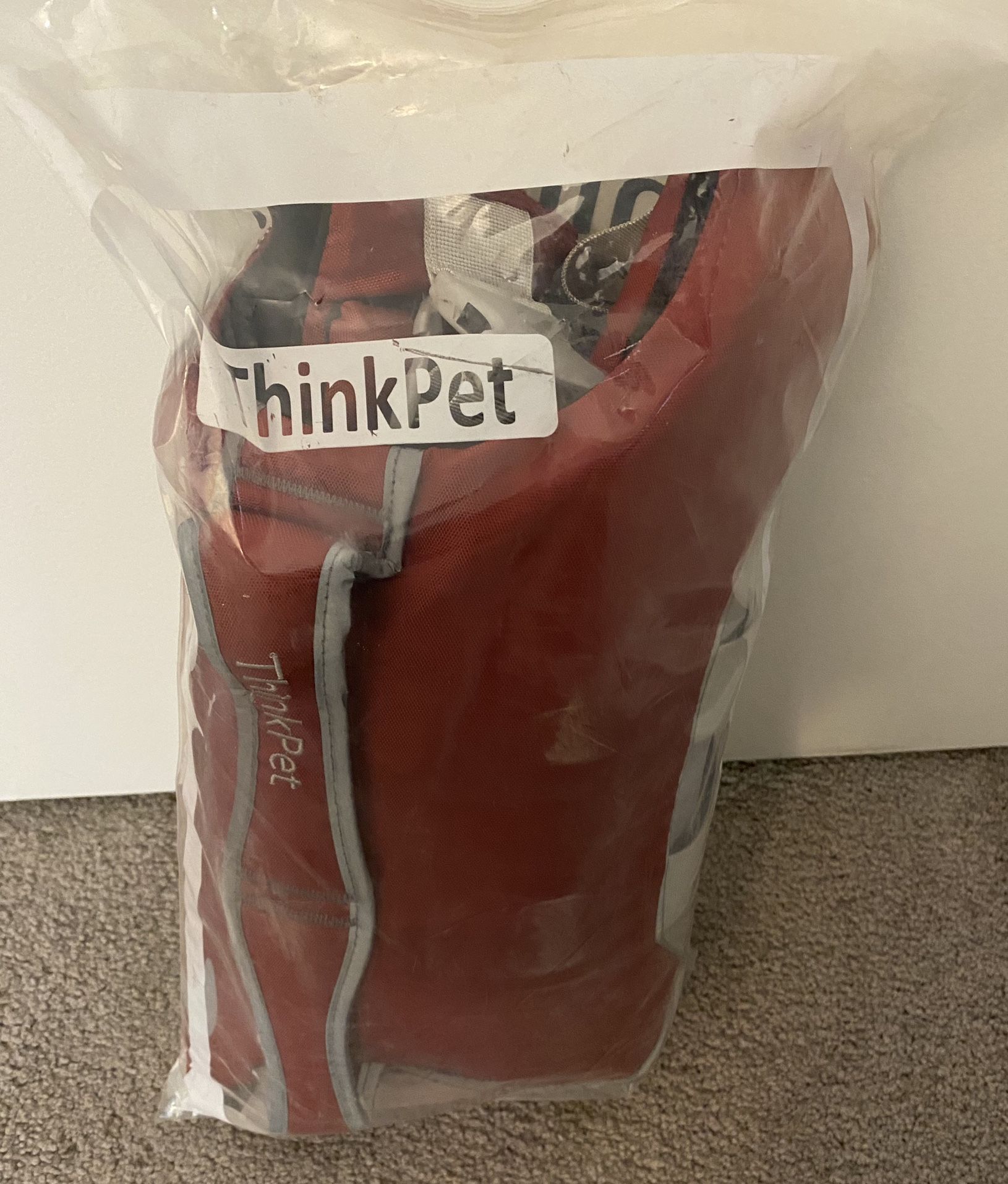 Dog Life Jacket Reflective Lifesaver Floating Vest Adjustable Red XL