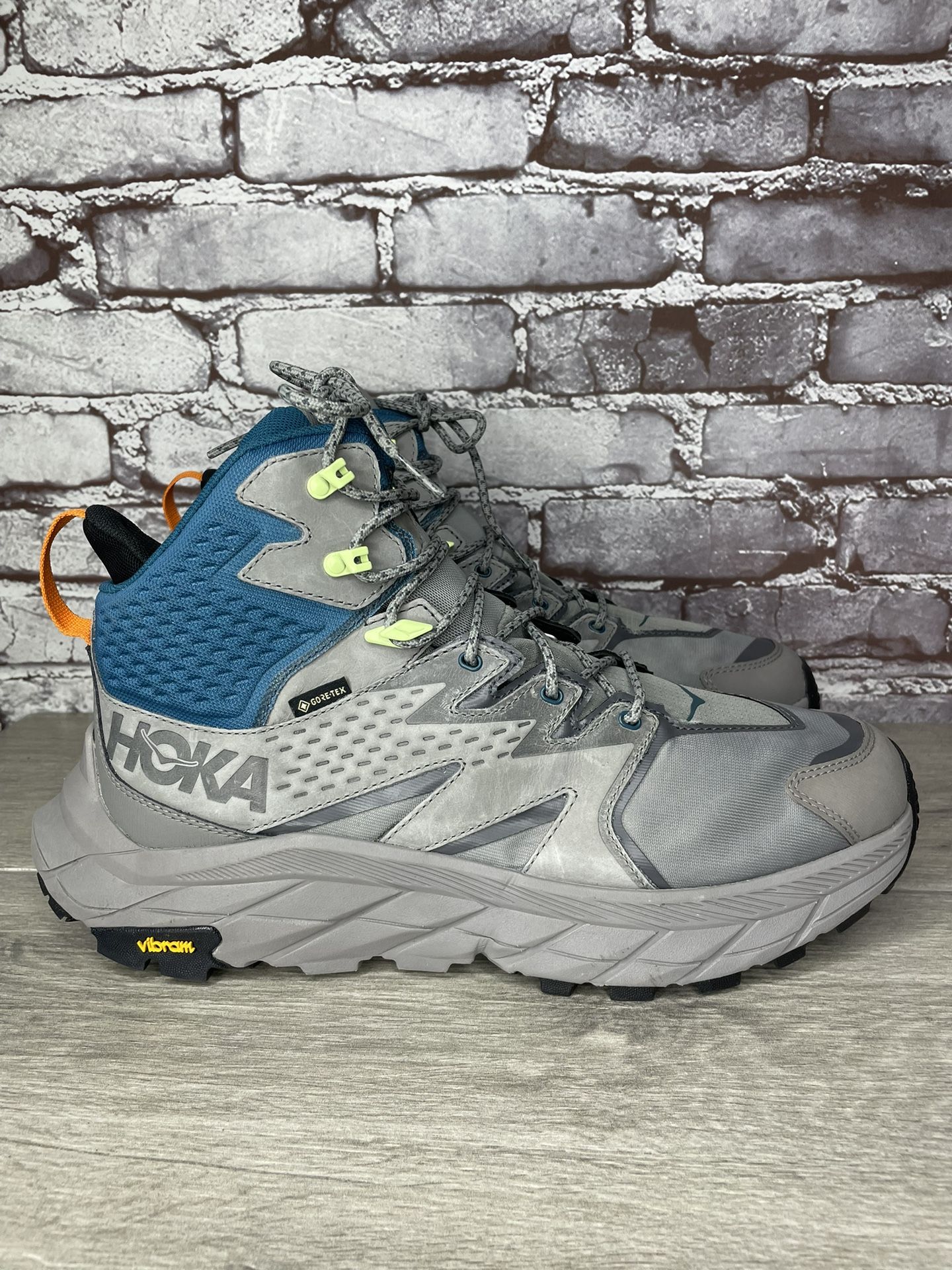 Hoka One One Anacapa Mid GTX Sharkskin Men's Hiking Boots 1122018-SBCRL 11.5D US