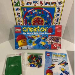 Lego Creator The Race To build It Board Game 