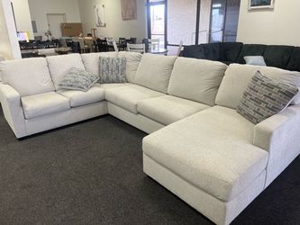 Ivory sectional