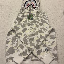 White Bape Jacket