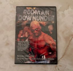 Dennis Rodman Downunder Wrestling (DVD, 2006) Road Warriors Mr Perfect SEALED