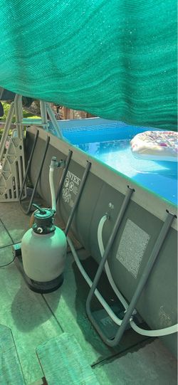 Intex Above Ground Pool with Sand Filter