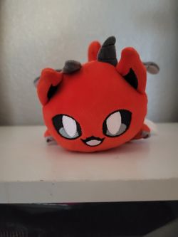 aphmau red devil cat plush