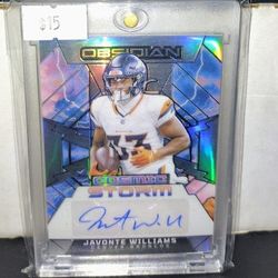 Javonte Williams Auto /99