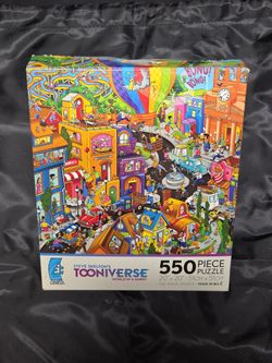 Ceaco Steve Skelton's Tooniverse 550-Piece Puzzle